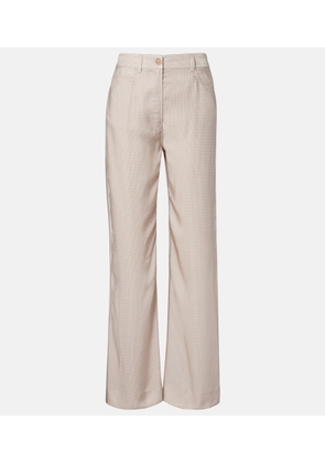 Acne Studios Checked twill straight pants