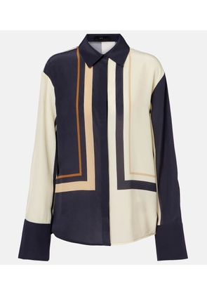 SIR Printed silk shirt