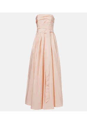 Max Mara Elegante Quinoa belted gown