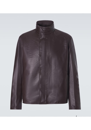 Umit Benan Ryan reversible leather jacket