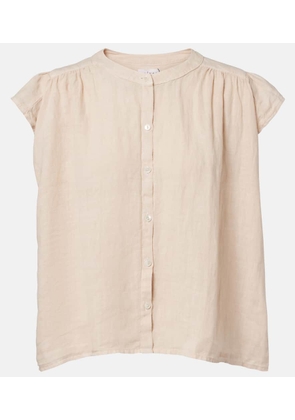 Velvet Janey linen shirt
