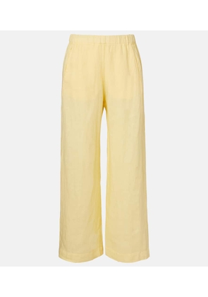 Velvet Lola linen wide-leg pants