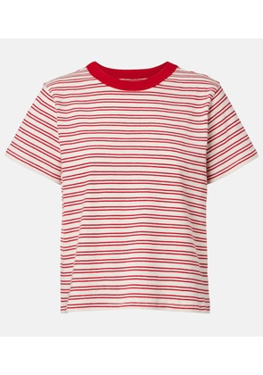 Velvet Foster striped cotton jersey T-shirt