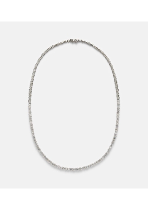 Suzanne Kalan Mini 18kt white gold (750/1000) necklace with diamonds