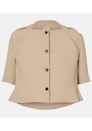 Khaite Vali crepe top