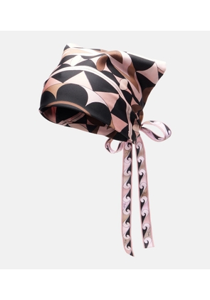 Pucci Manuba silk twill scarf