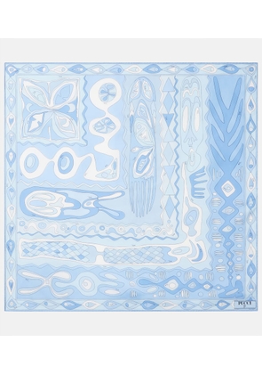 Pucci Angoli silk twill scarf