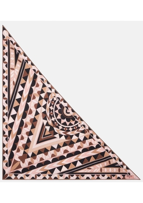 Pucci Manuba silk twill scarf
