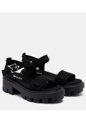 Prada Canvas sandals