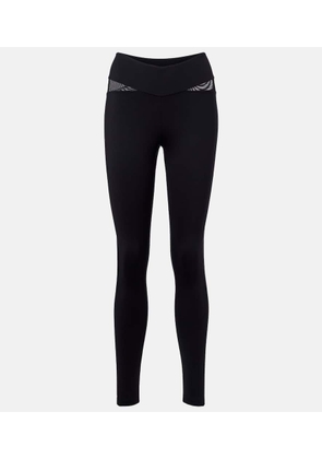 Eres Comaneci tulle-trimmed leggings