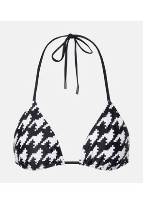 Perfect Moment Houndstooth bikini top
