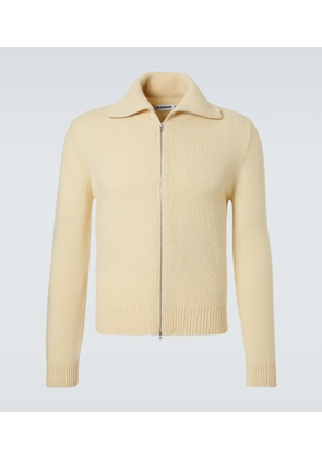 Jil Sander Wool-blend zip-up sweater
