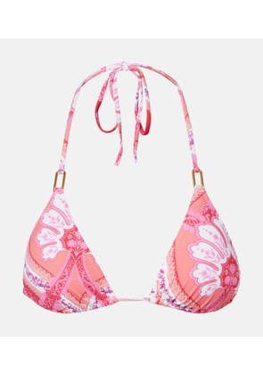 Melissa Odabash Cancun printed bikini top
