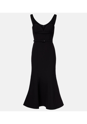Roland Mouret Belted corset dress