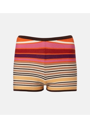 Faithfull Playa striped shorts