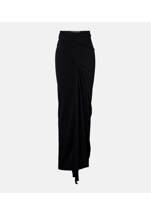 Rick Owens Lilies jersey maxi skirt
