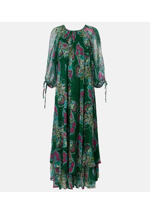 Rixo Hayden printed maxi dress