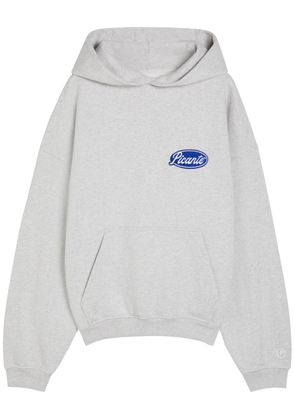Picante Senna Hooded Cotton Sweatshirt - Grey - L