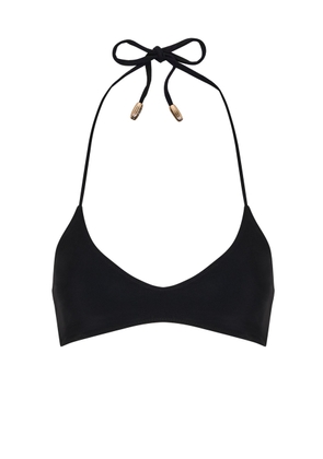Nounou Elfie Scoop-neck Bikini top - Black - L (UK14 / L)