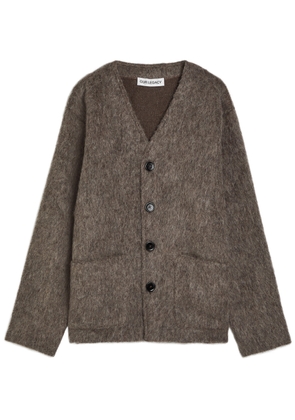 Our Legacy Brushed Knit Cardigan - Grey - 50 (IT50 / L)