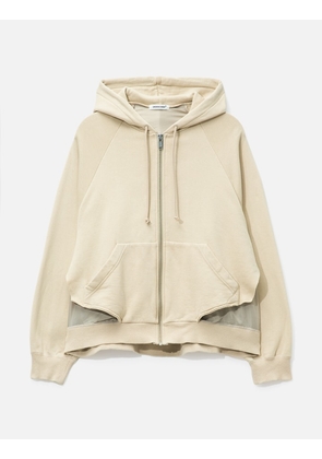 Layer Zip Up Destroy Hoodie