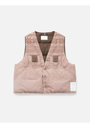 Hand Dyed Fishing Down Vest