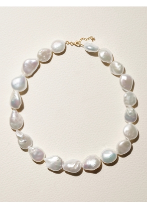 Mateo - 14-karat Gold Pearl Necklace - White - One size