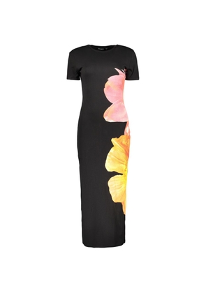 Desigual Black Viscose Women Dress - XS