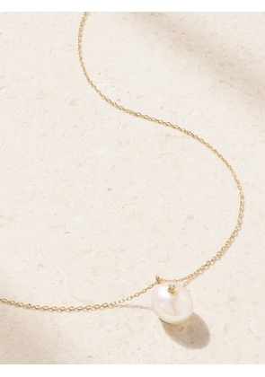 Mateo - 14-karat Gold, Pearl And Diamond Necklace - Off-white - One size