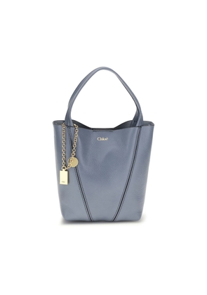 Chloé Blue Calf Leather Bos Taurus Shoulder Bag