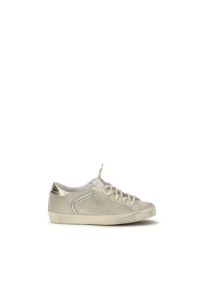Golden Goose Beige Calf Leather Bos Taurus Low Top Sneakers - EU37/US7