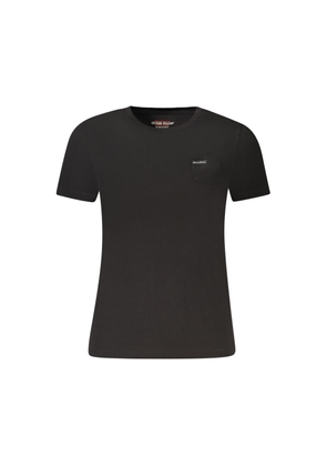 Guess Jeans Black Cotton Women's T-Shirt - XS