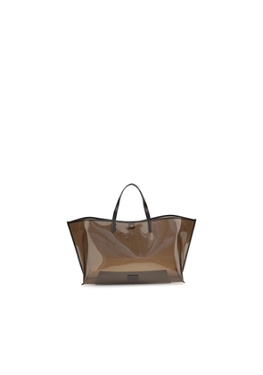 Staud Brown Pvc Handbag