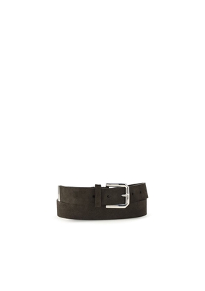 Brunello Cucinelli Black Calf Leather Bos Taurus Regular Belt - 100 cm / 40 Inches