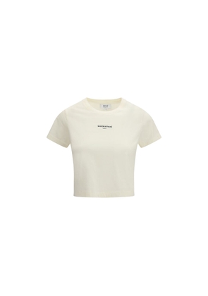 Maison Kitsuné Beige Cotton T-Shirt - L