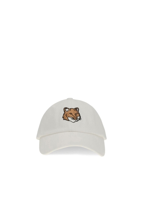 Maison Kitsuné White Cotton Cap (Baseball Hat) - UNI