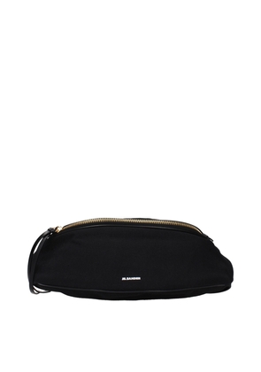Jil Sander Black Fabric Backpack