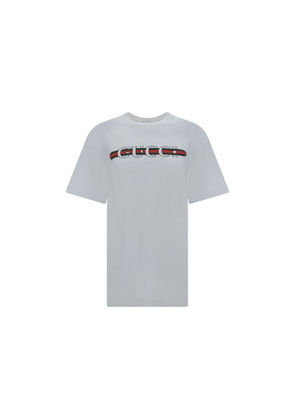 Gucci White Cotton T-Shirt - M