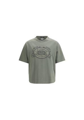 C.P. Company Bicolor Cotton T-Shirt - S
