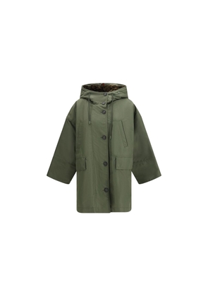 Max Mara Bicolor Cotton Trench Coat - XL