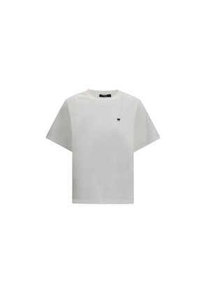Max Mara White Cotton T-Shirt - L