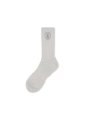 Brunello Cucinelli White Cotton Socks - L