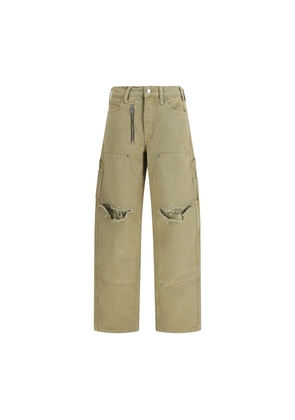 Alexander Wang Bicolor Cotton Cargo Pants - W25