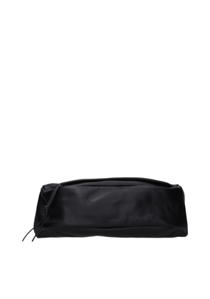 Jil Sander Black Leather Backpack