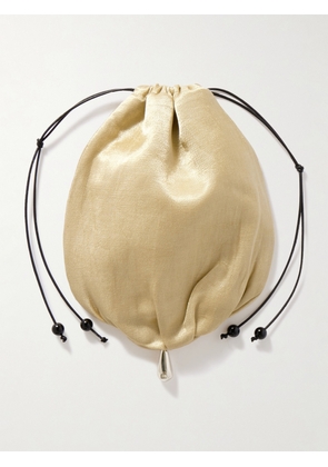 Sophie Buhai - Teardrop Embellished Satin Pouch - Neutrals - One size