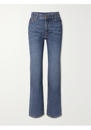 Chloé - High-rise Straight-leg Jeans - Blue - 24,25,26,27,28,29,30,31,32,33