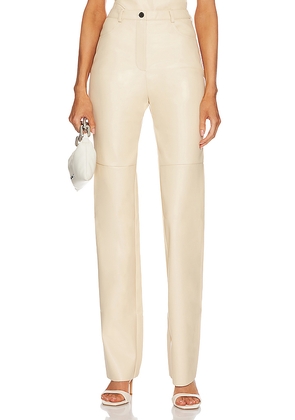 CULTNAKED Vanilla Killa Trouser in Beige. Size M. Also in S, XL.