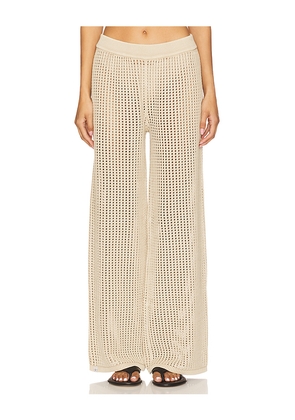 Barefoot Dreams Sunbleached Pant in Beige. Size XL. Also in L.