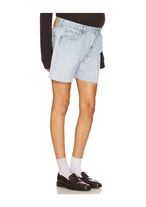 aligrace Vintage Maternity Baggy Short in Blue. Size XS. Also in S.