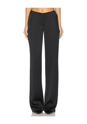 Ceren Ocak Low Waist Pant in Black. Size L. Also in XXS.